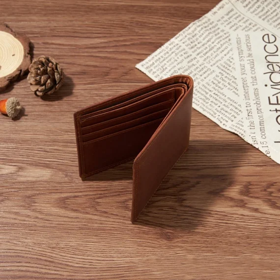 Grandbag Crazy Horse Leather Wallet