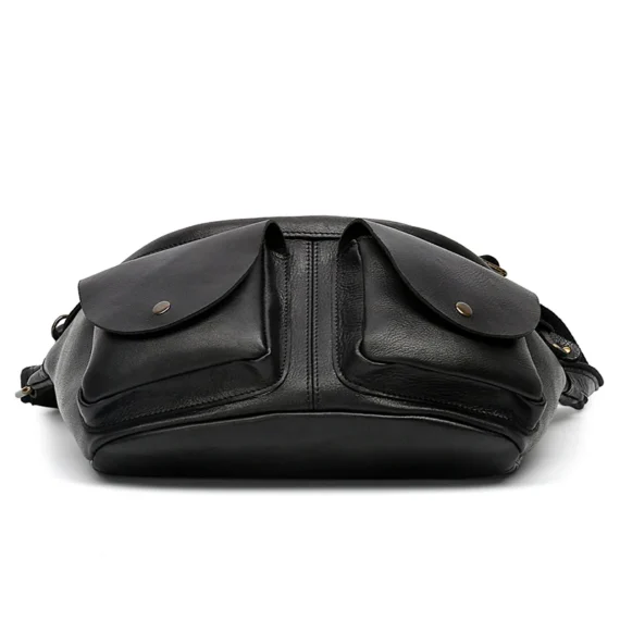 G-FAVOR Men’s Genuine Leather Chest Bag
