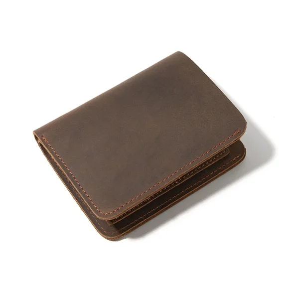 Crazy Horse Leather Wallet
