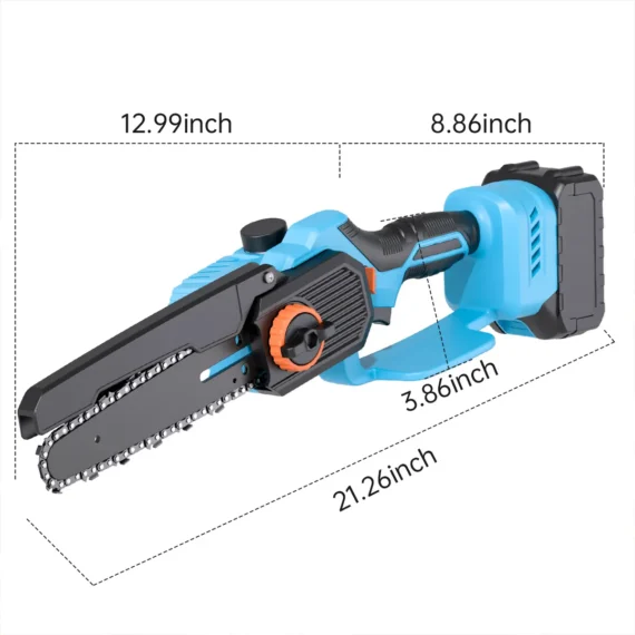 WOODMAX CX-DJL-05 8-Inch Cordless Chainsaw
