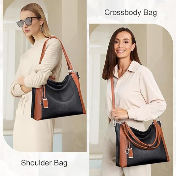 Genuine Leather Shoulder Handbag